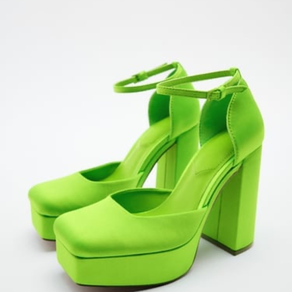 ZARA Heeled Platform Shoes BNWT